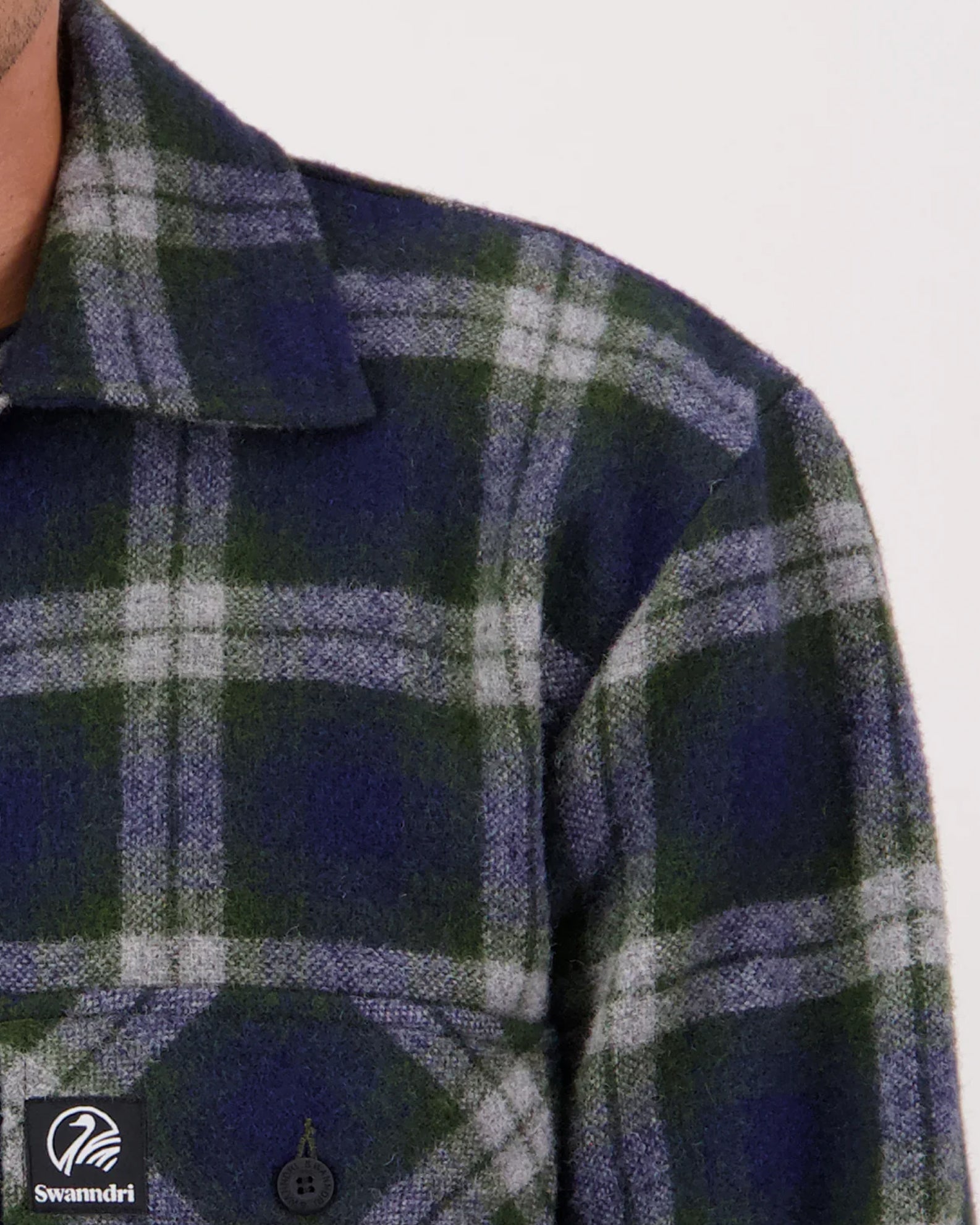 Swanndri Ranger Wool Zip Front Bushshirt