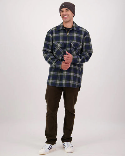 Swanndri Ranger Wool Zip Front Bushshirt