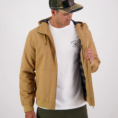 Swanndri Whitlow V2 Mns Canvas Hoodie