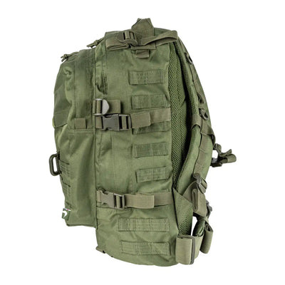 Olive green Viper Special Ops Pack with multiple compartments and straps for tactical use