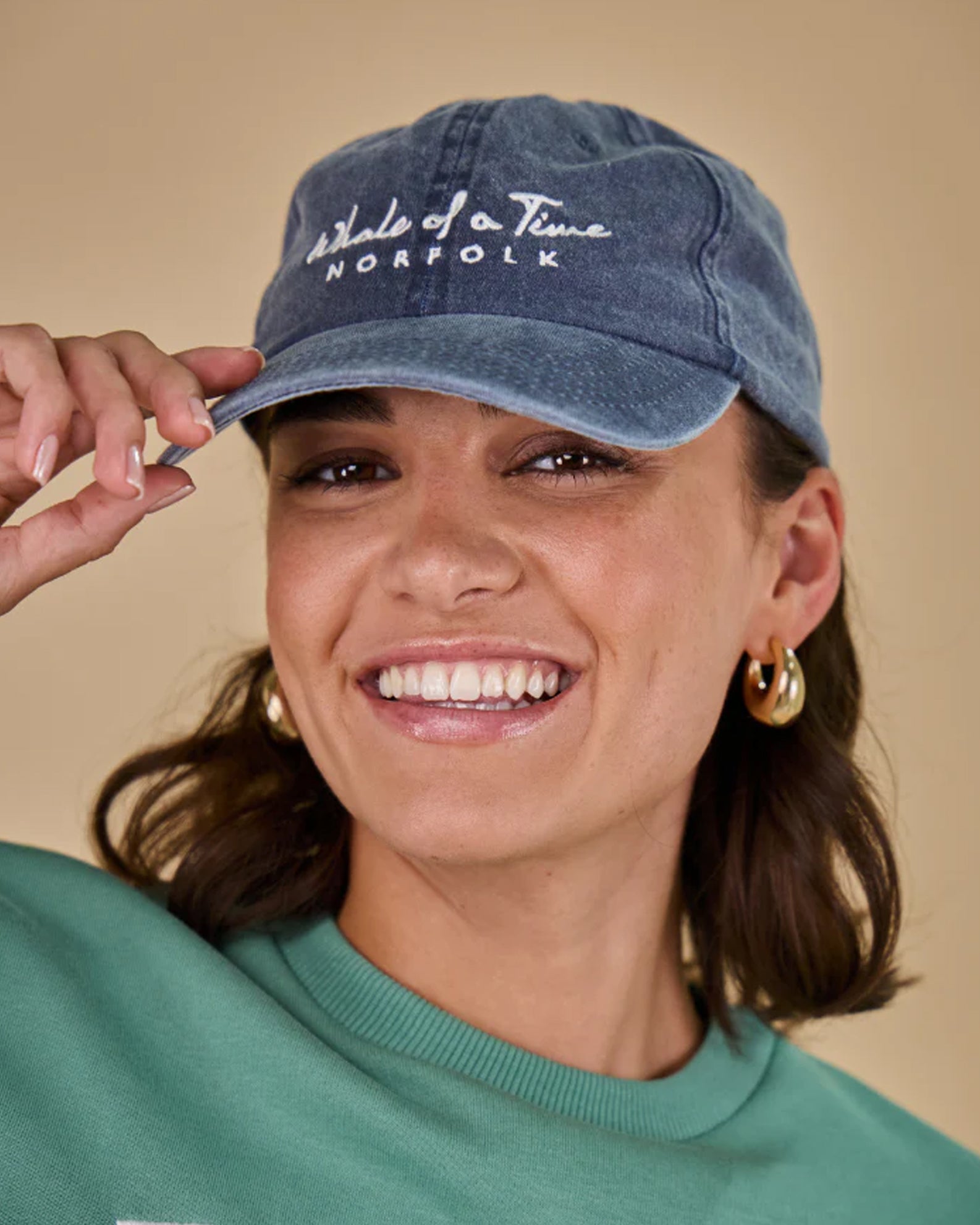 Whale of a Time Stonewashed Cap