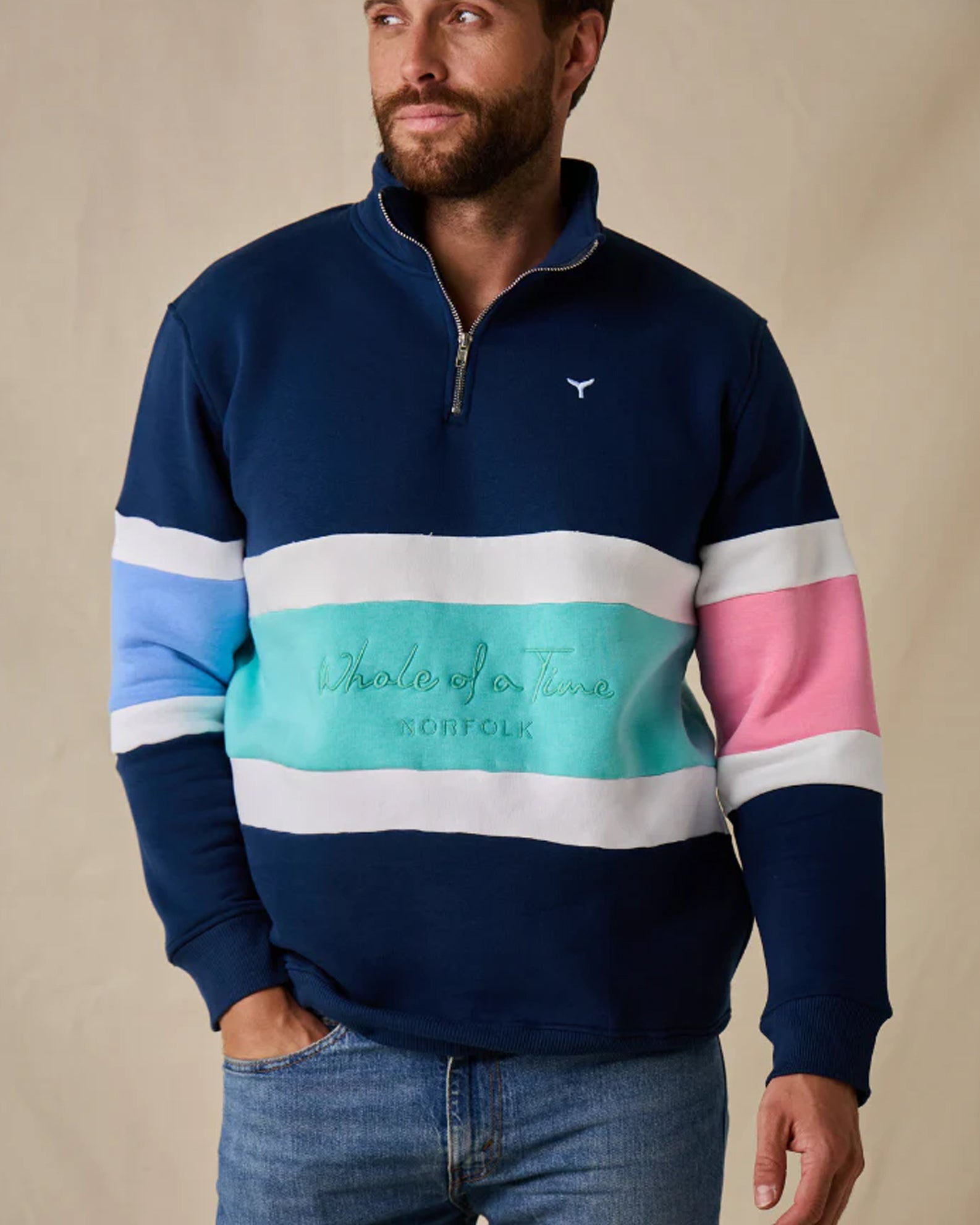 Whale of a Time Unisex Evesham Quarter Zip