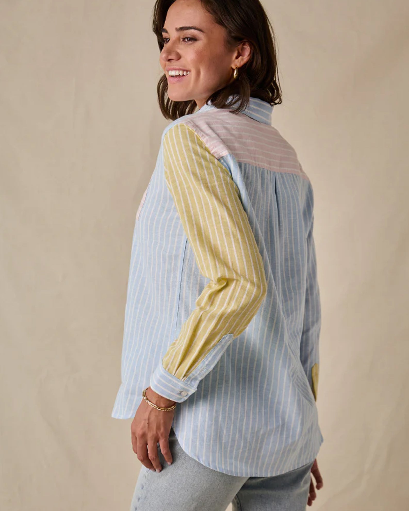 Whale of a Time Womens Banbury Linen Shirt
