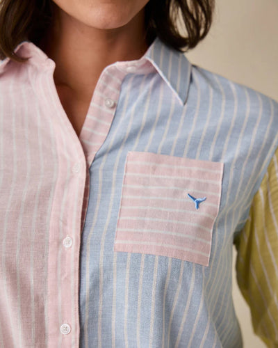 Whale of a Time Womens Banbury Linen Shirt