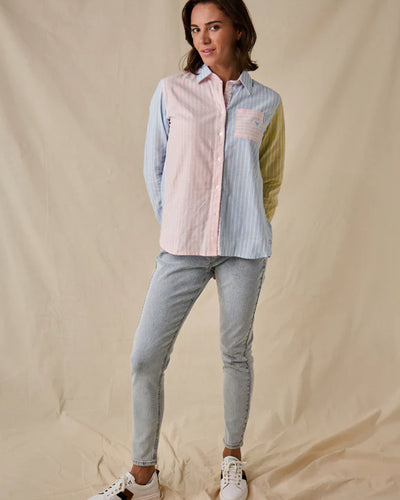 Whale of a Time Womens Banbury Linen Shirt