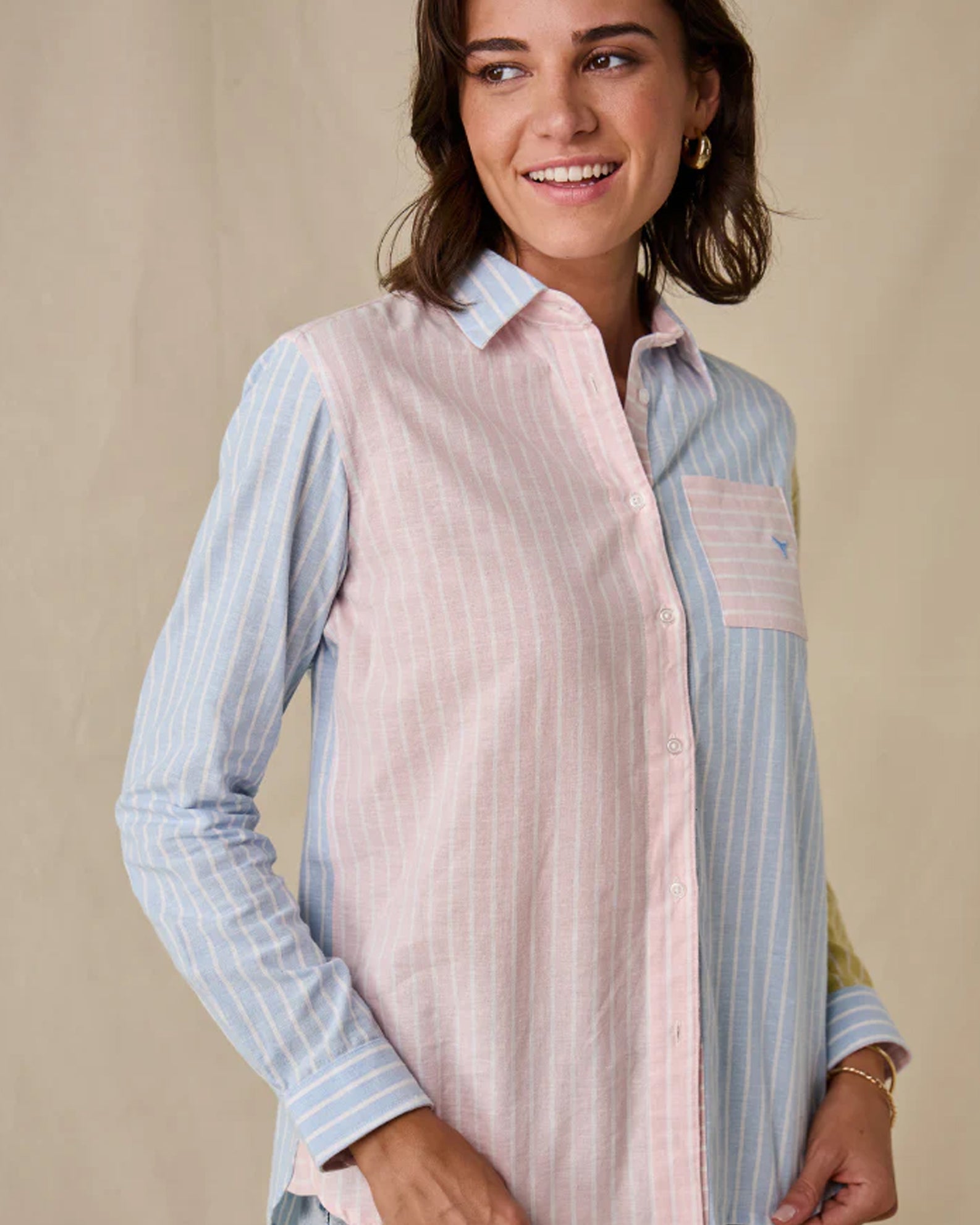 Whale of a Time Womens Banbury Linen Shirt