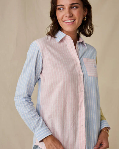 Whale of a Time Womens Banbury Linen Shirt
