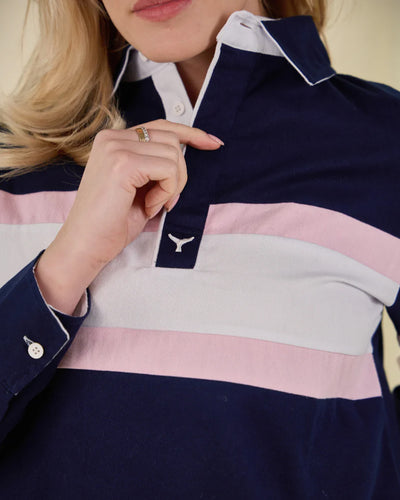 Whale of a Time Womens Hurley Cropped Deck Shirt