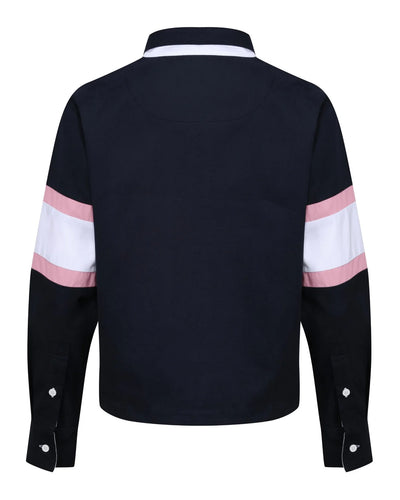 Whale of a Time Womens Hurley Cropped Deck Shirt