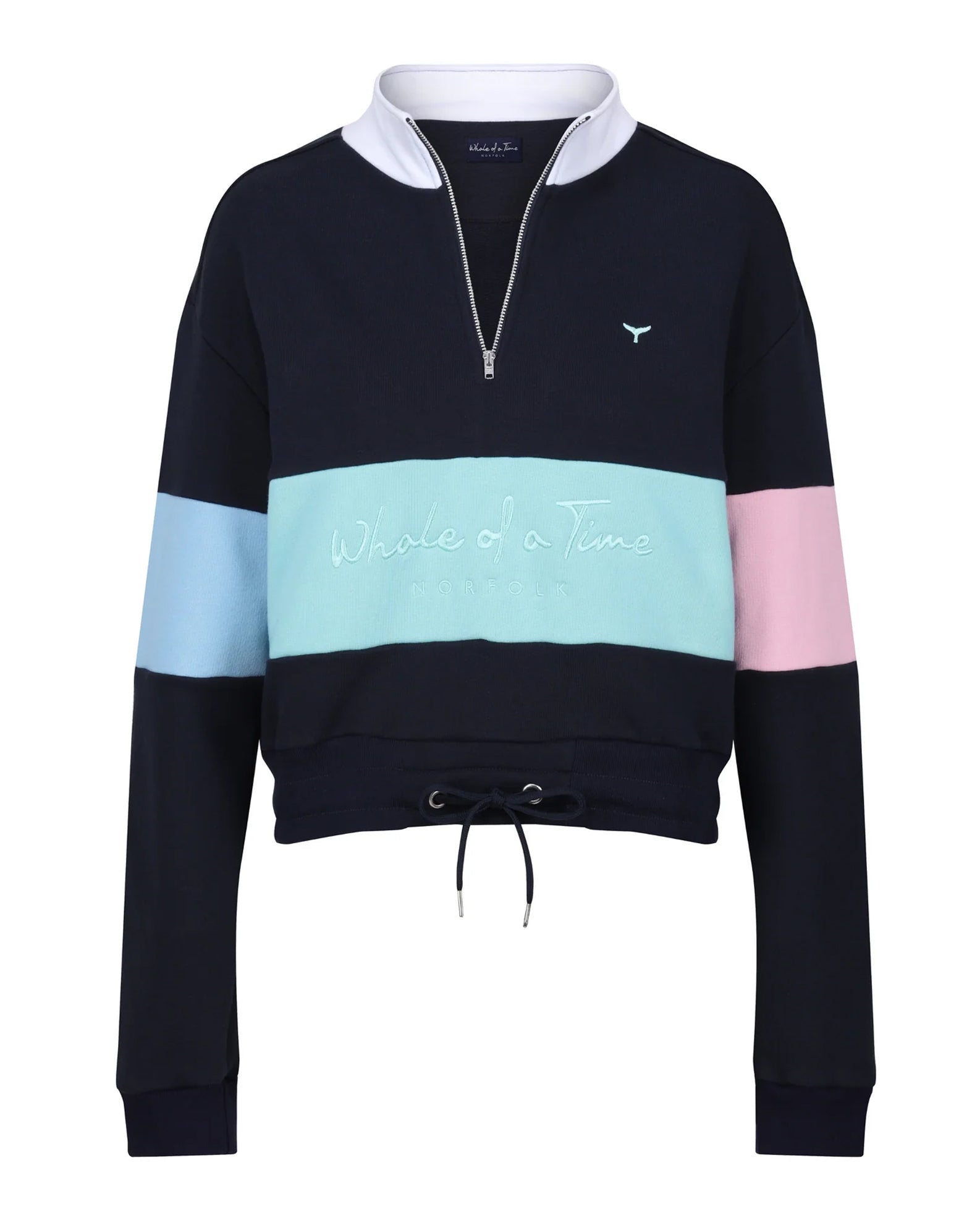 Whale of a Time Womens Kingsbridge Quarter Zip