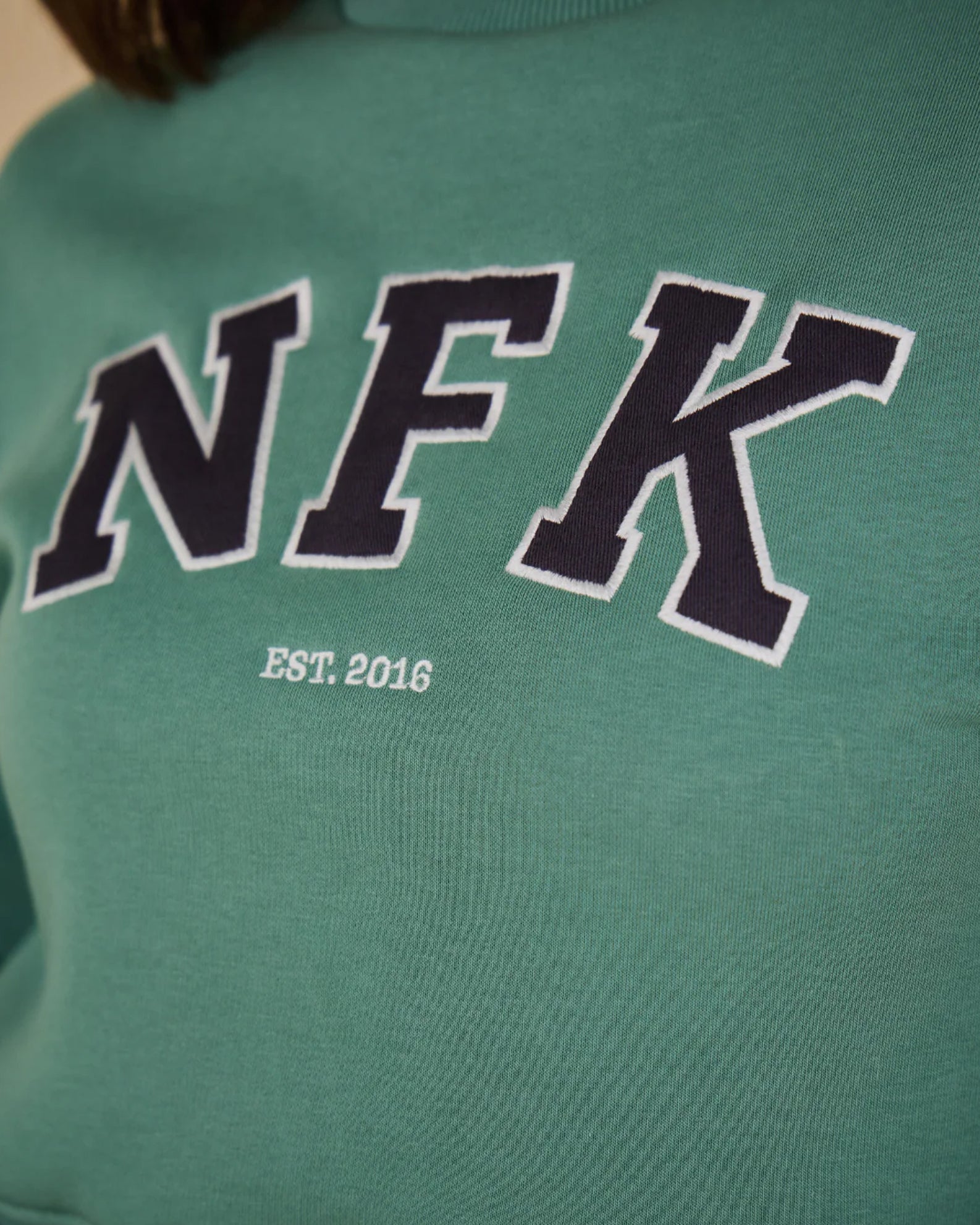 Whale of a Time Womens Norfolk Original Cropped Sweatshirt