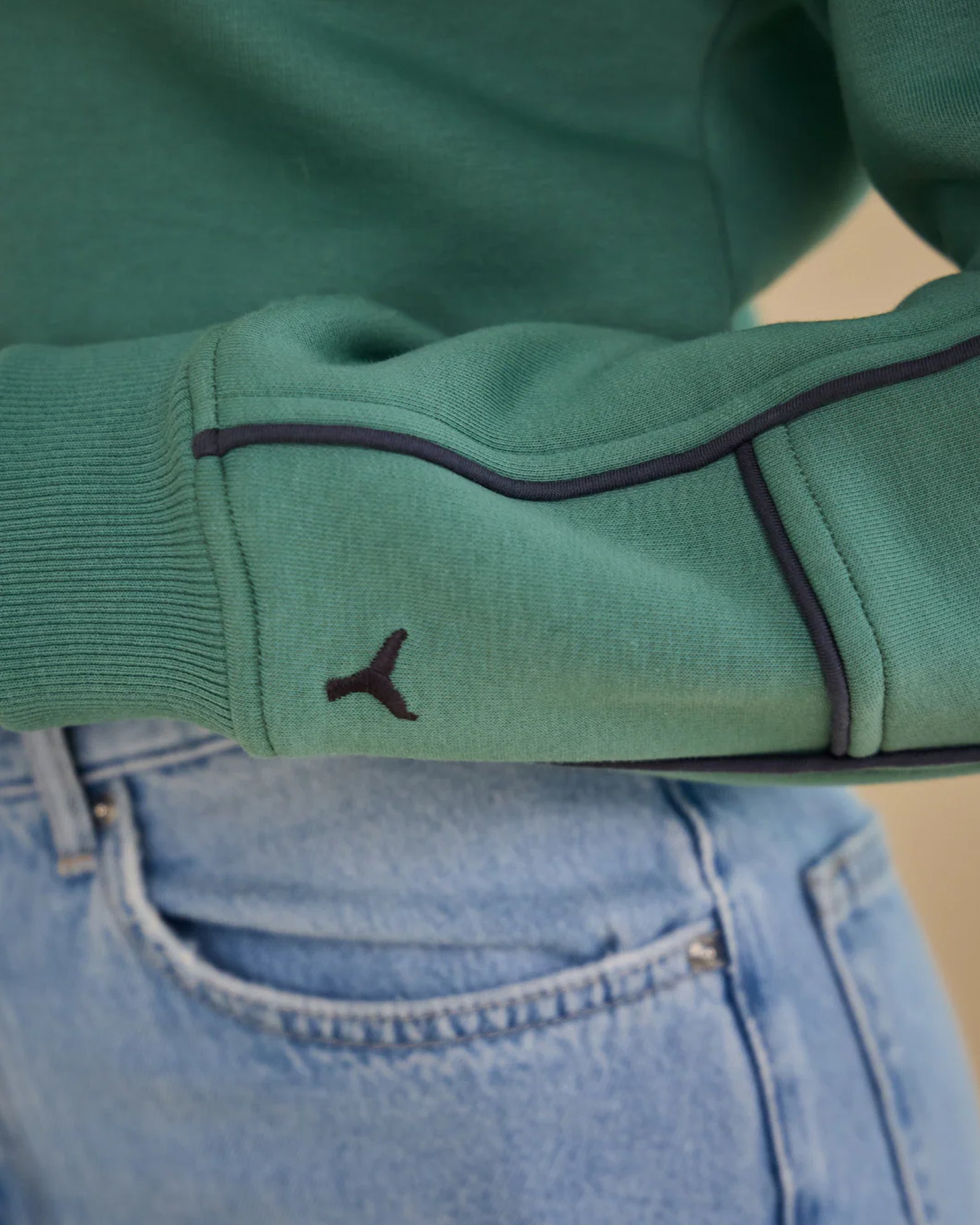 Whale of a Time Womens Norfolk Original Cropped Sweatshirt