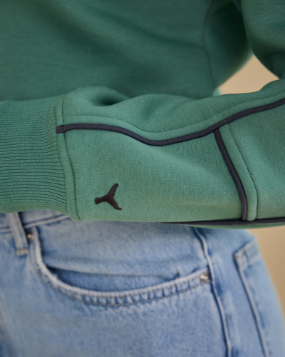 Whale of a Time Womens Norfolk Original Cropped Sweatshirt