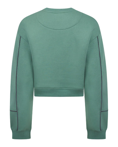 Whale of a Time Womens Norfolk Original Cropped Sweatshirt