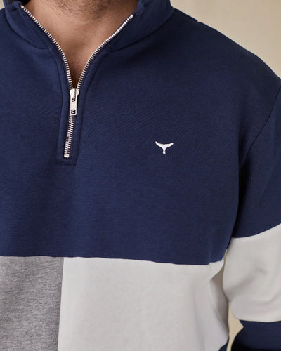 Whale of a Time Unisex Norfolk Quarter Zip