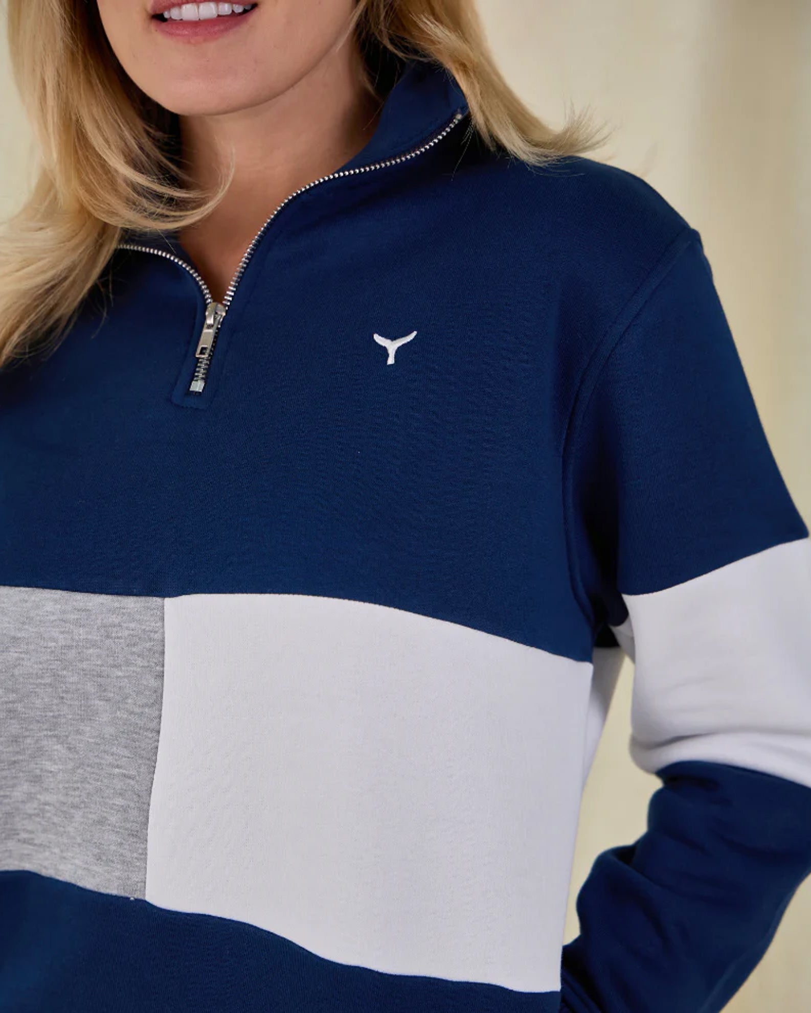 Whale of a Time Unisex Norfolk Quarter Zip