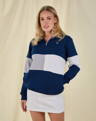 Whale of a Time Unisex Norfolk Quarter Zip