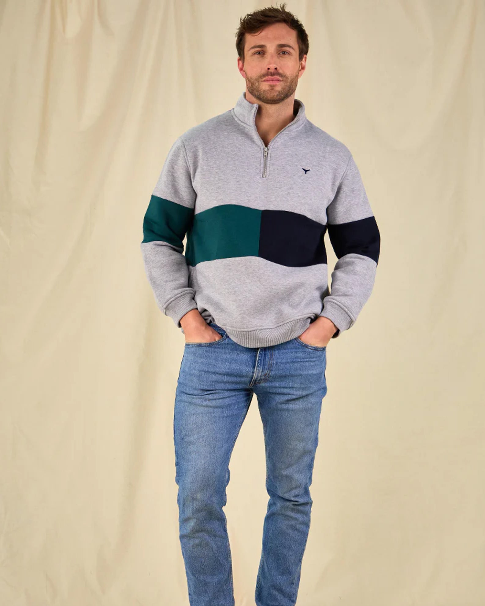 Whale of a Time Unisex Norfolk Quarter Zip