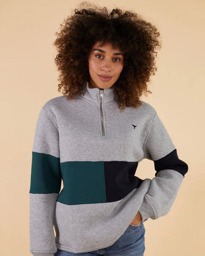 Whale of a Time Unisex Norfolk Quarter Zip