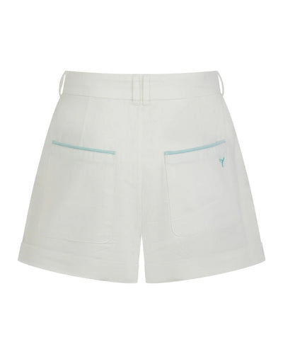Whale of a Time Womens Oban Linen Shorts