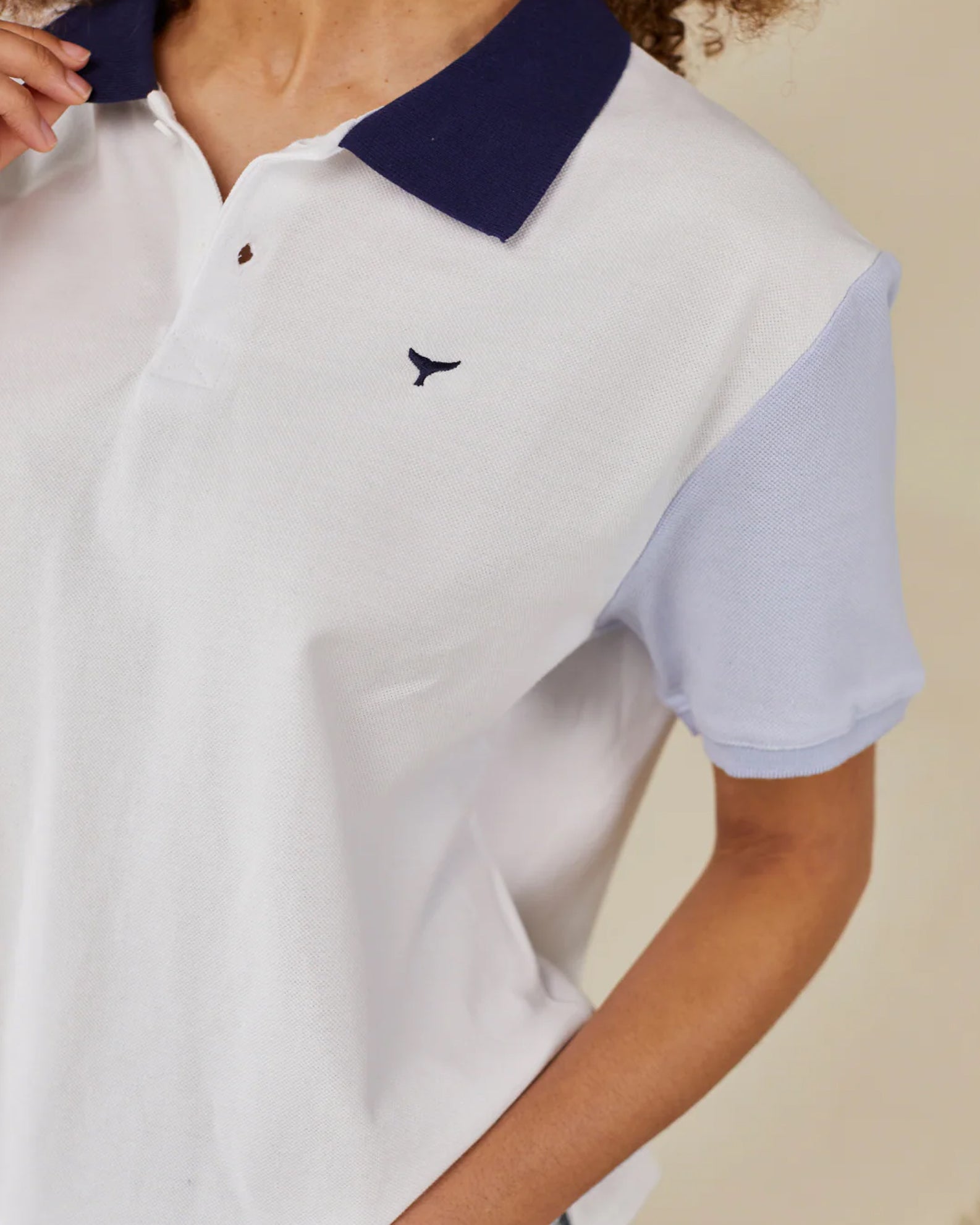 Whale of a Time Womens Polzeath Polo Shirt