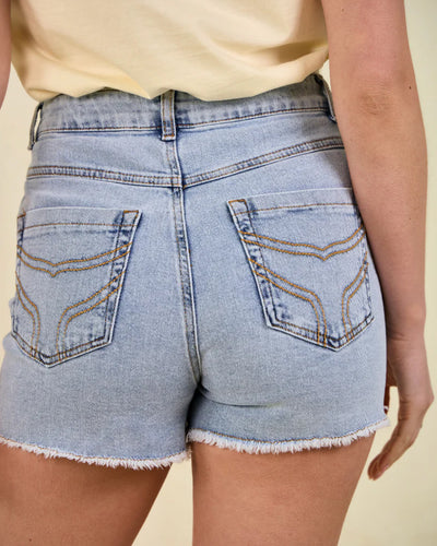 Whale of a Time Womens Signature Denim Shorts