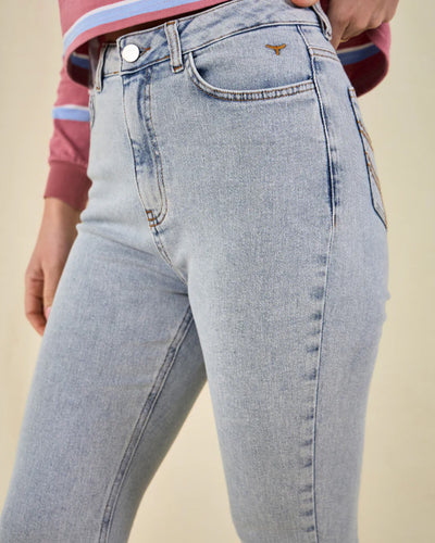Whale of a Time Womens Signature High Waisted Jeans