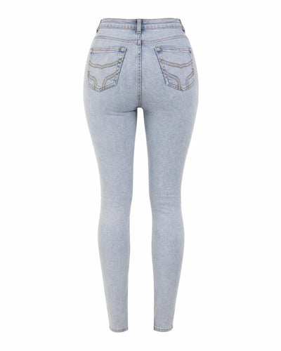 Whale of a Time Womens Signature High Waisted Jeans
