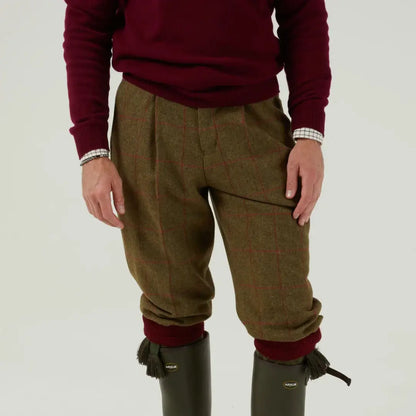 Men’s tweed breeks in pure wool with wellington boots from Alan Paine Combrook