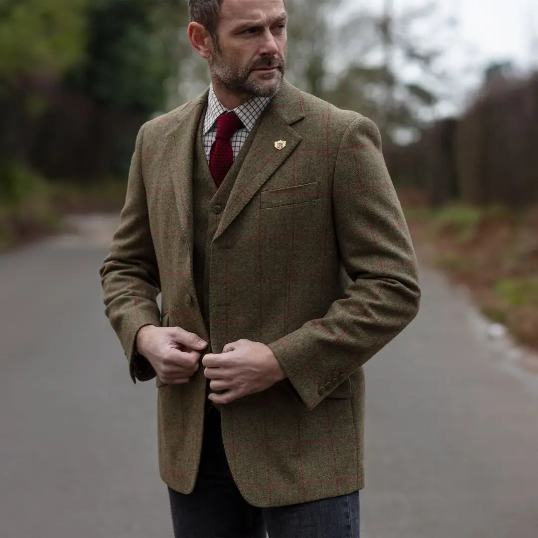 Alan Paine Combrook Mens Tweed Sports Blazer – New Forest Clothing