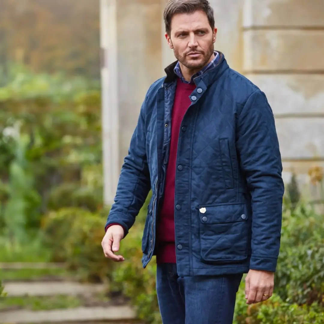 Alan Paine Felwell Men s Quilted Jacket At New Forest New Forest Clothing