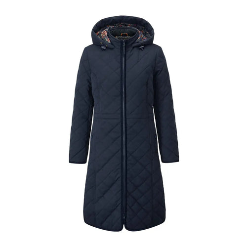 Alan Paine Surrey Ladies Quilted Long Coat – New Forest Clothing