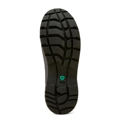 Rubber sole of Ariat Kelmarsh Shortie Boots with deep treads for country clothing fun