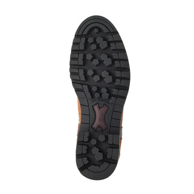 Rugged black rubber sole of Ariat Wexford Lug, perfect for country clothing and hunting
