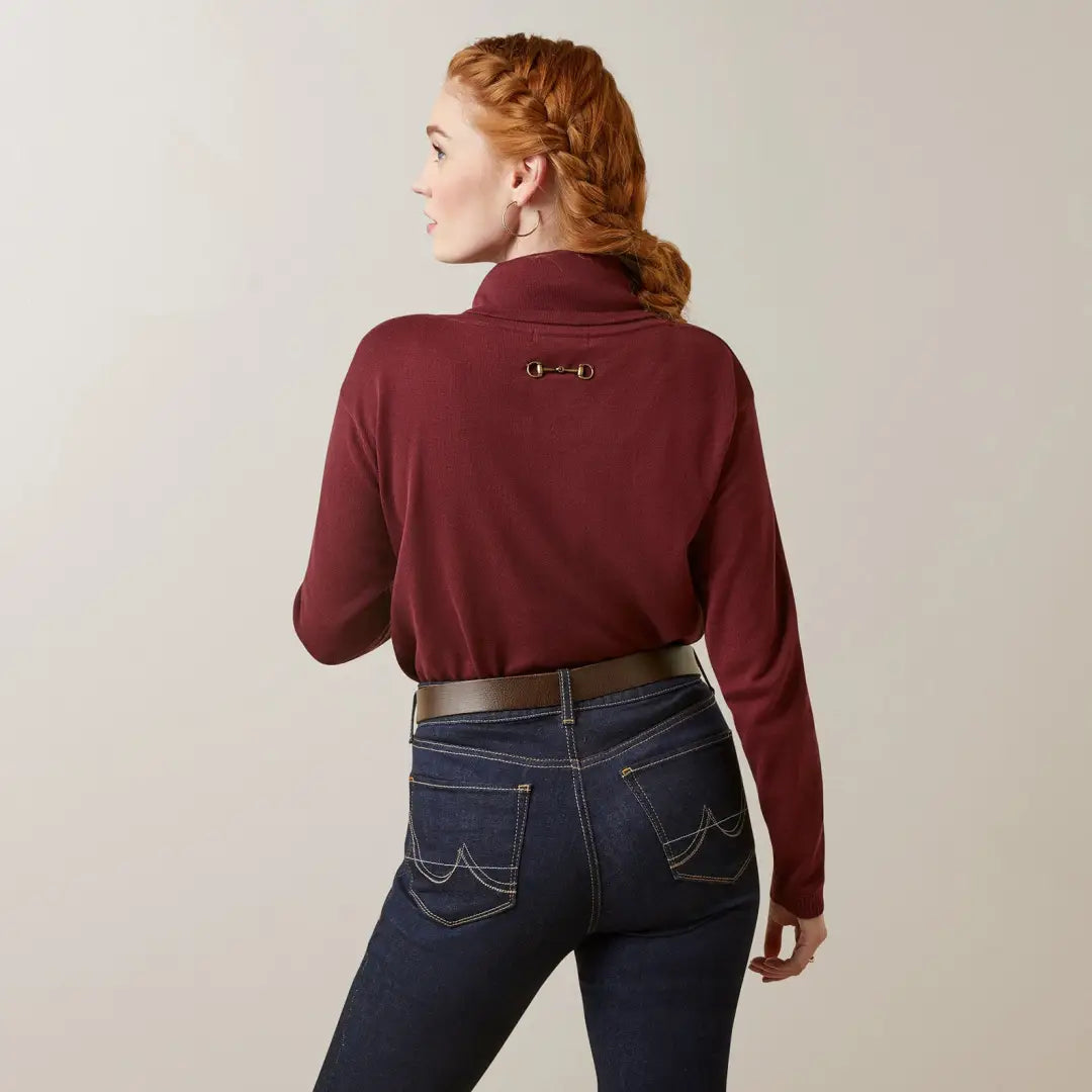 Red ariat sweater hotsell