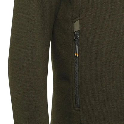 Olive green Beretta Abisko zip fleece jacket for country clothing and outdoor style