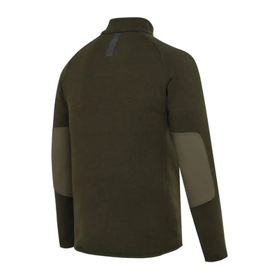 Olive green long-sleeved beretta abisko zip fleece for country clothing style