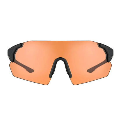 Orange-lensed sports sunglasses on Beretta Challenge EVO Eyeglasses for active style