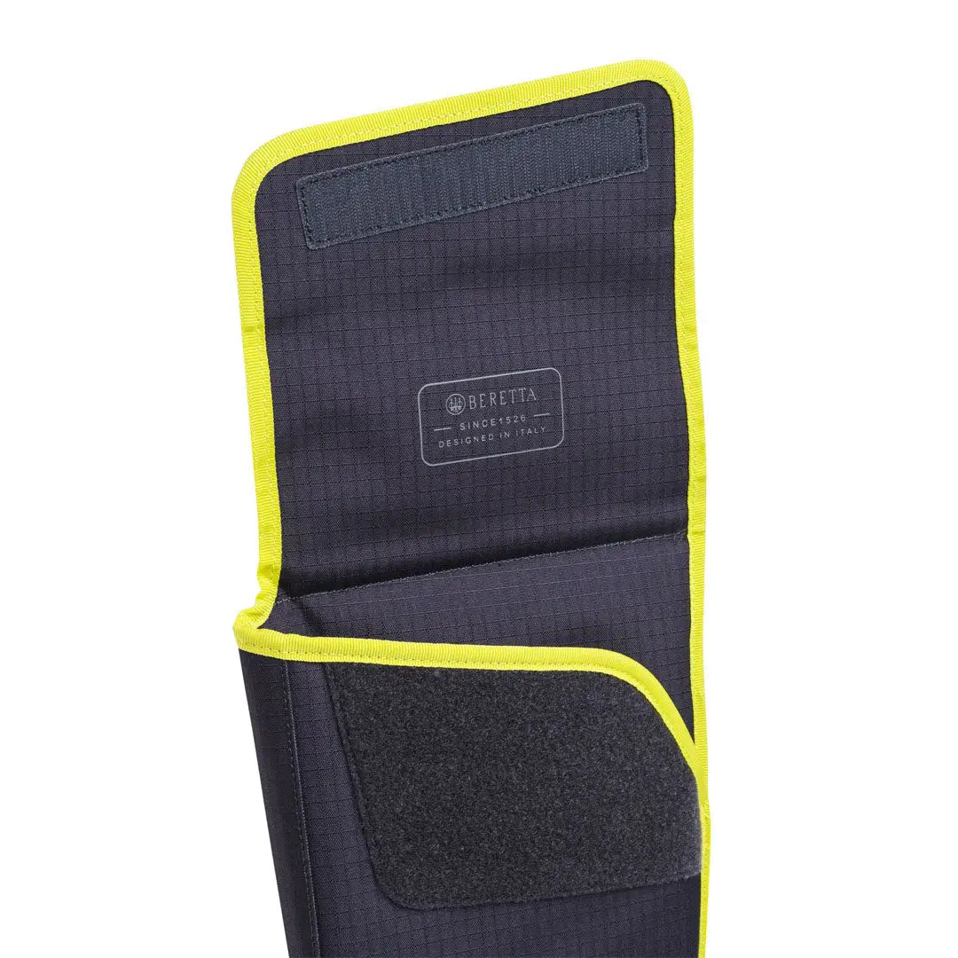 Beretta Challenge Foldable Case 140cm dark navy pouch with yellow trim