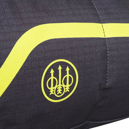 Beretta Challenge Foldable Case 140cm black fabric with neon yellow stripe logo