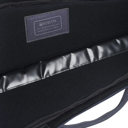 Open dark interior of Beretta Challenge Gun Case 140cm for easy gun storage