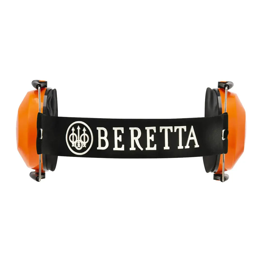 Orange Beretta Earmuffs for hunting and country clothing protection