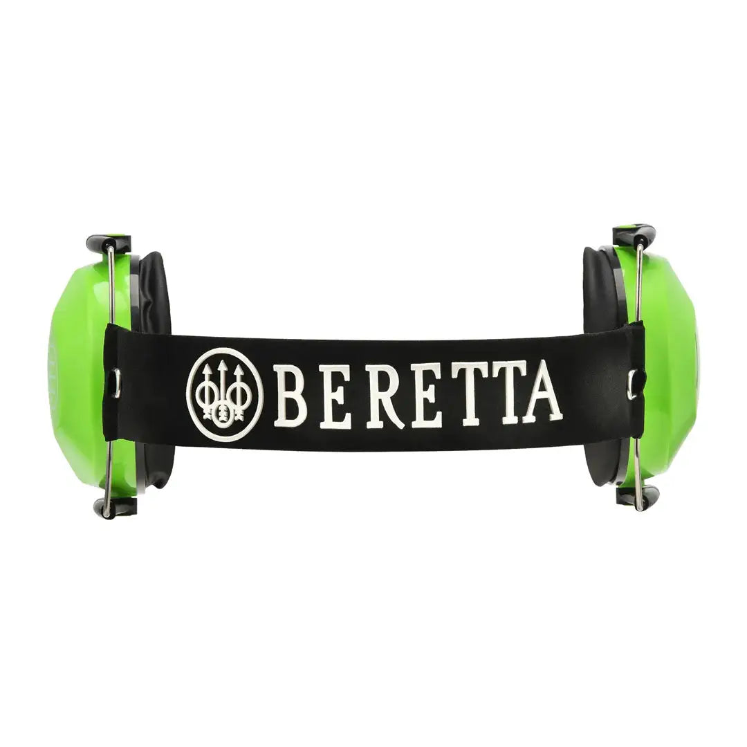 Green Beretta Earmuffs for hunting and outdoor country clothing gear