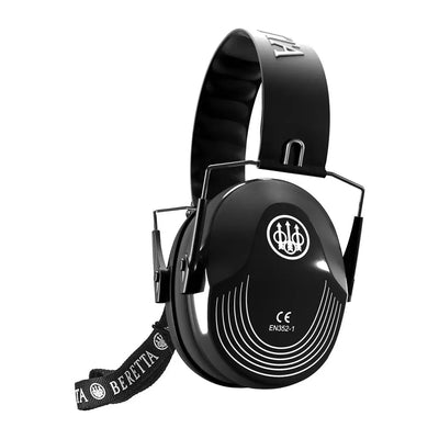 Black Beretta earmuffs for hunting and country clothing comfort