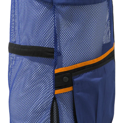 Blue mesh shooting vest with pockets from Beretta for ultimate comfort and style
