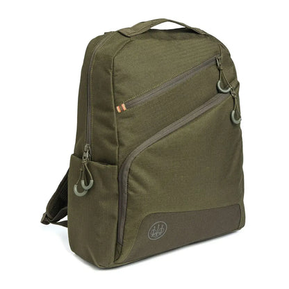 Beretta GameKeeper EVO backpack in olive green with gray zippers
