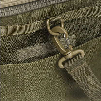 Olive green Beretta GameKeeper EVO cart bag hardware for the GameKeeper EVO cart