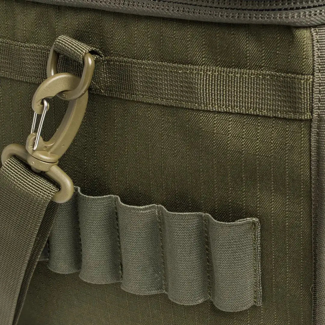 Olive green tactical detail of Beretta GameKeeper EVO Cart Bag for gamekeeper evo cart style