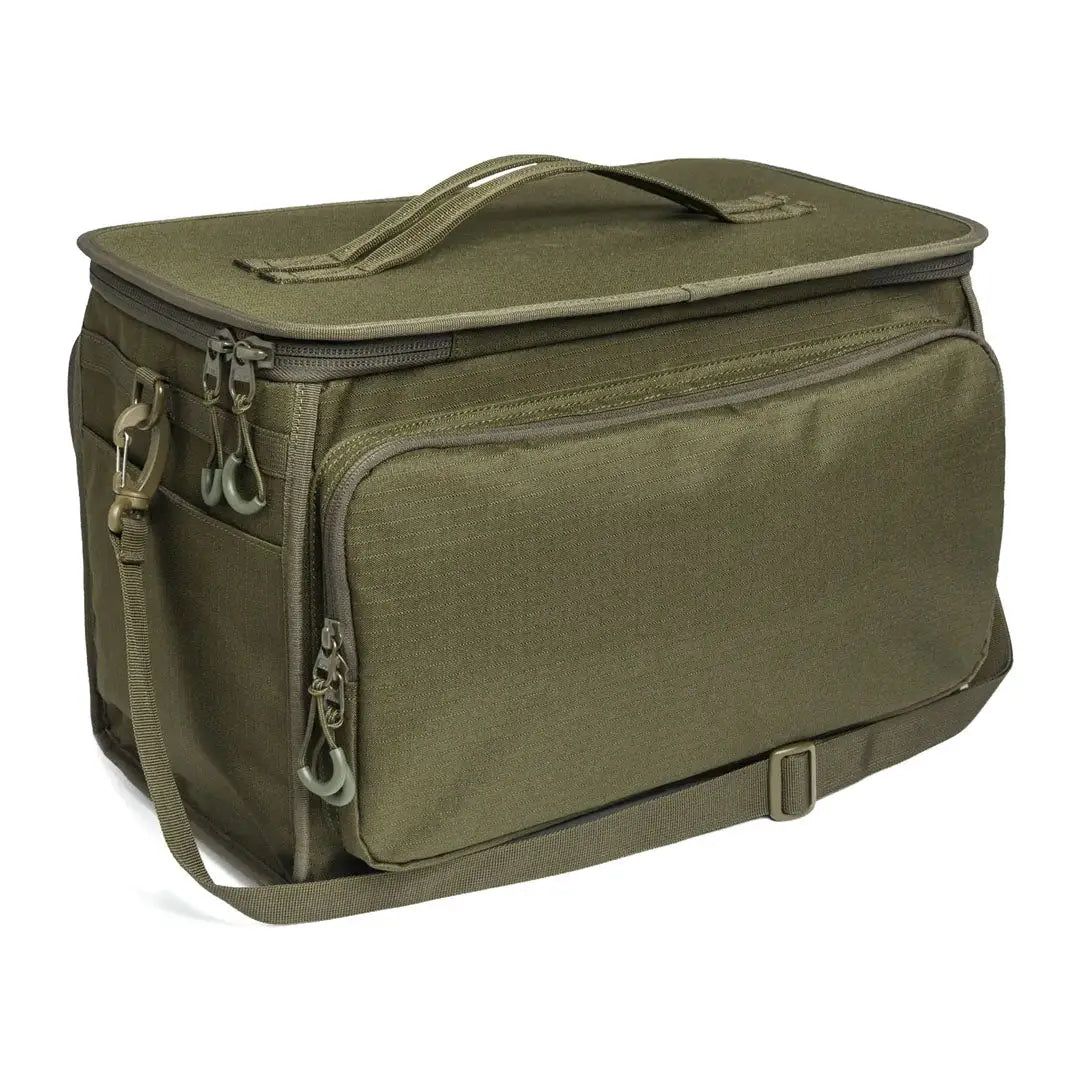 Olive green Beretta GameKeeper EVO cart bag with zippered pocket for Gamekeeper EVO cart