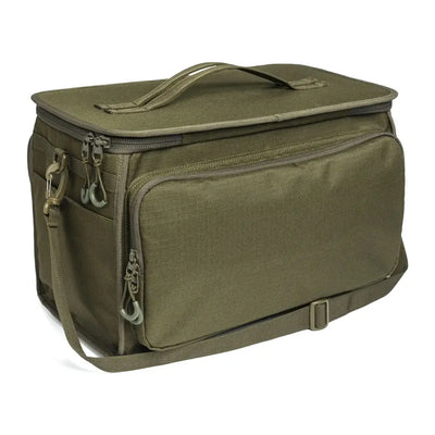 Olive green Beretta GameKeeper EVO cart bag with zippered pocket for Gamekeeper EVO cart